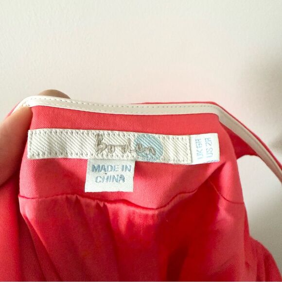 Boden Coral Marylin flare dress 2R - Picture 2 of 3